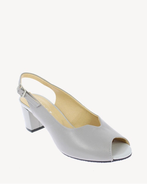 Popielate sandały GALANT