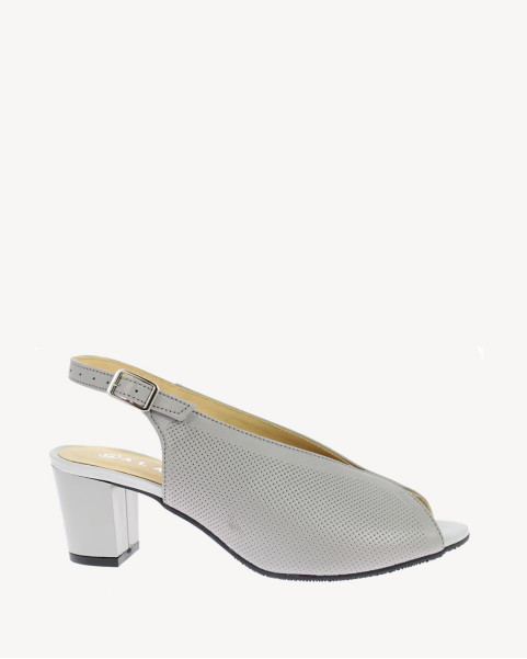 Popielate sandały GALANT