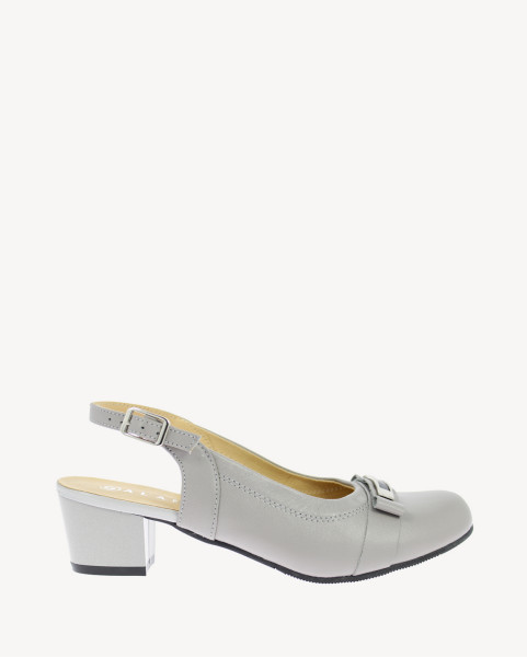 Popielate półbuty GALANT