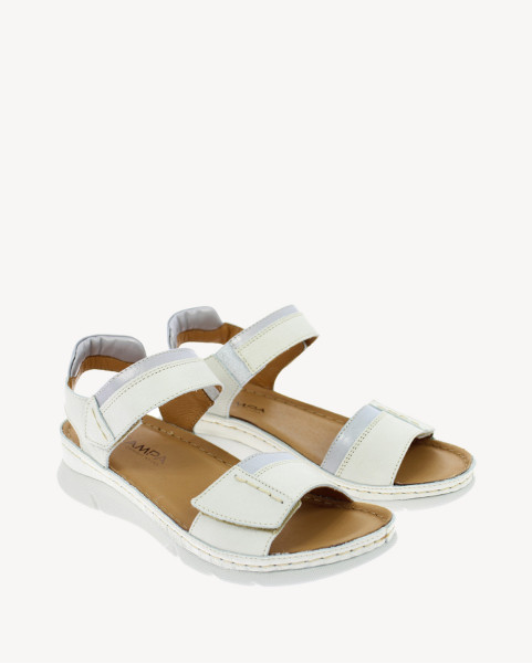 Białe sandały KAMPA