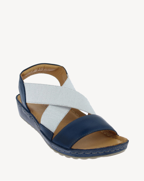 Granatowe sandały KAMPA